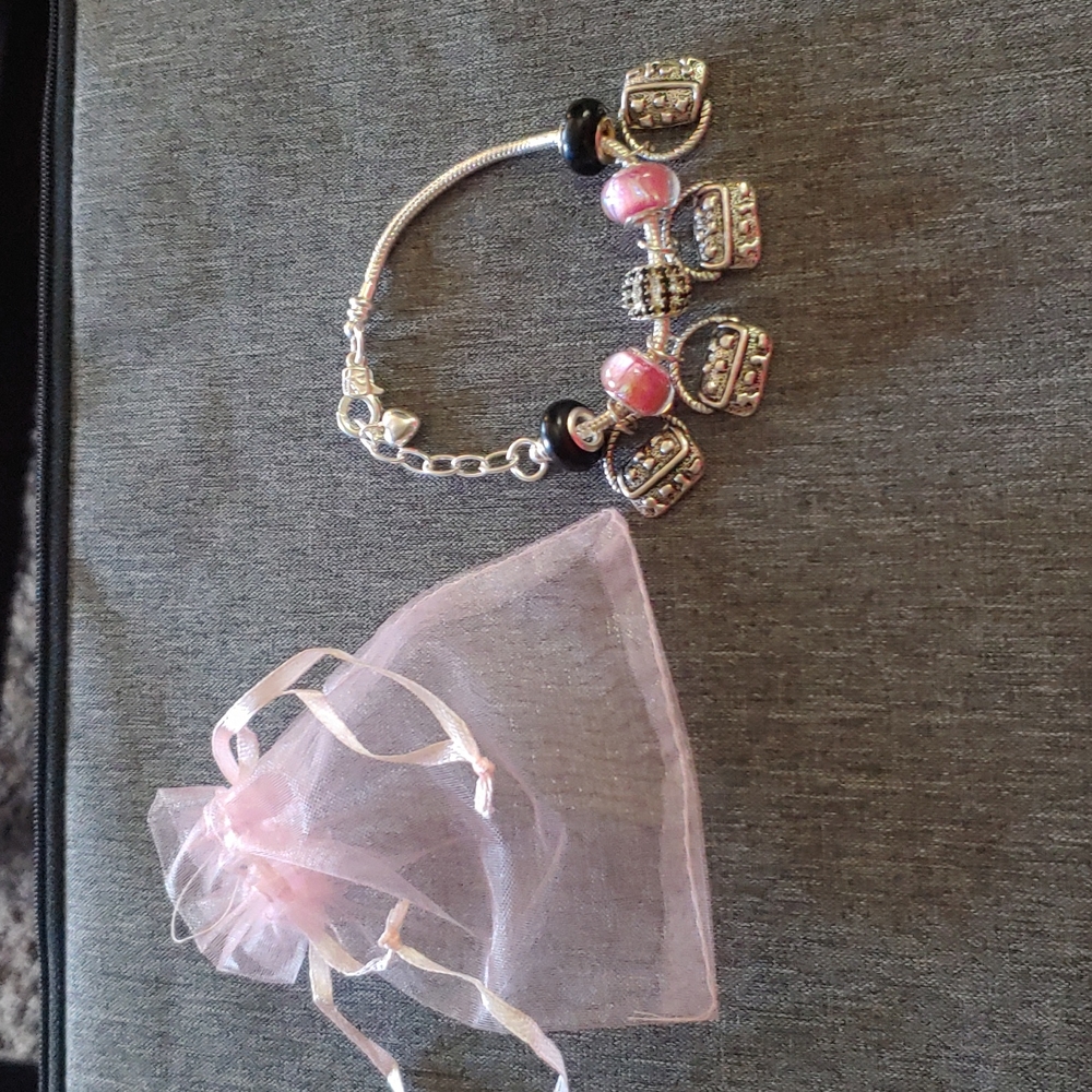 NWOT Pocketbook Charm Bracelet